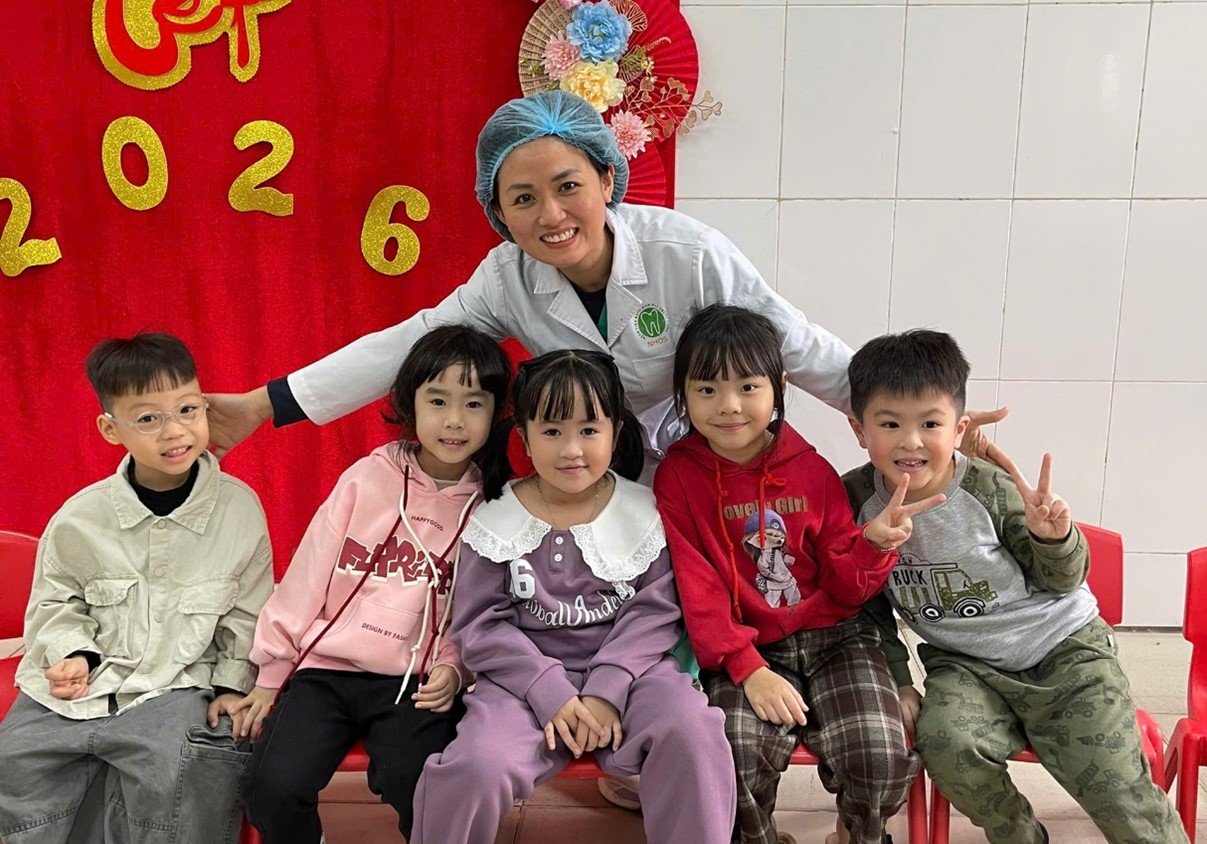 Đoàn công tác khám và điều tra sức khỏe răng miệng cho Trẻ dưới 18 tuổi (mầm non, tiểu học, Trung học cơ sở và Trung học phổ thông) và người trưởng thành tại Bắc Ninh